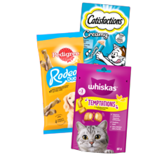 Alle Catisfactions, Pedigree of Whiskas dierensnacks